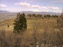 Meadow Cam. Looking to the north west, Spanish Fork Peak is visible in the distance.
