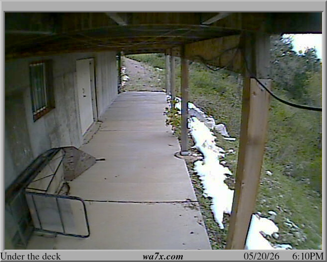 Under the deck